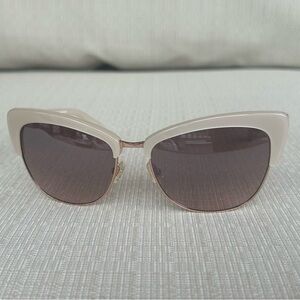 NWOT Kate Spade Genette Cream Sunglasses